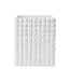 Kassatex Piazza Waste Basket White