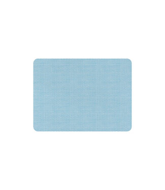 davanti usa Placemat Tempo Linen Rectangular - Light Blue