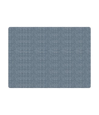 davanti usa Tempo Braided Placemat Rectangular – Steel Blue