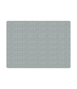 davanti usa Tempo Braided Placemat Rectangular – Mirage Gray