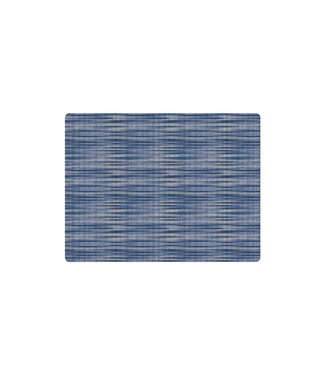 davanti usa Placemat Tempo Knit Rectangular - Deep Blue