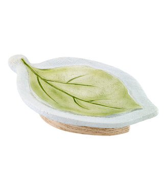 Avanti Linen Ombre Leaves Soap Dish