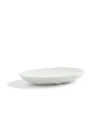 Kassatex Rattan Bath Acc. Soap Dish White