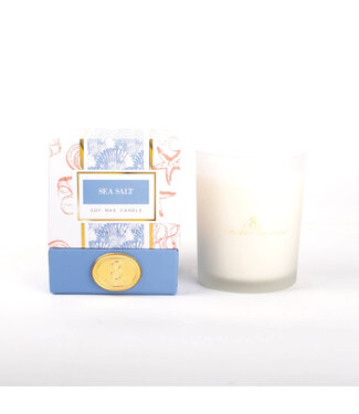 8 Oak Lane Sea Salt  - 5.6oz Soy Wax Candle