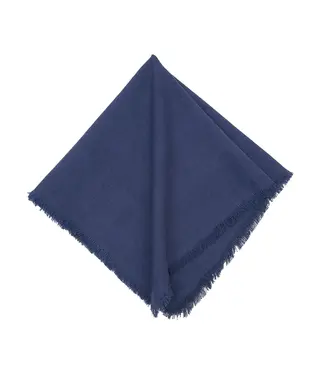 C&F Fringed Vintage Indigo Napkin