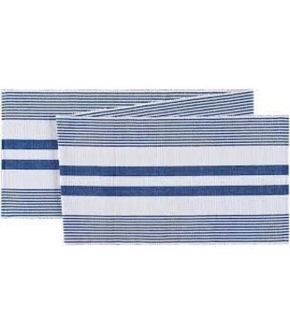 C&F Blue & White Table Runner
