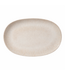 Merritt Reactive Beige Oval Serving Tray