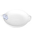 Le Cadeaux Bistro Bianco Two Handled Oval Platter 15"