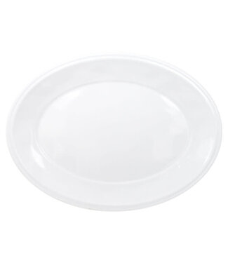 Le Cadeaux Bistro Bianco Oval Platter 16"
