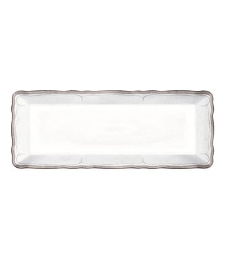 Le Cadeaux Rustica Antique White Baguette Tray