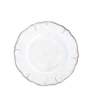 Le Cadeaux Rustica Antique White Salad Plate