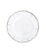 Le Cadeaux Rustica Antique White Salad Plate