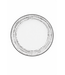 Home Essentials & Beyond Black Brush Design Ceramic Salad Plate