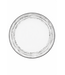 Home Essentials & Beyond Black Brush Design Ceramic Dinner Plate Black & White