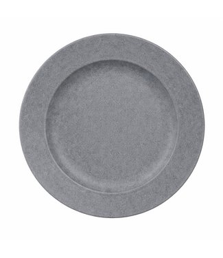 Home Essentials & Beyond Guarda Grey Shiny Reactive Salad Plate