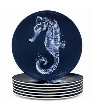 Certified International Sea Life Melamine Salad Plate