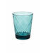 Certified International Teal Diamond Acrylic DOF Glass