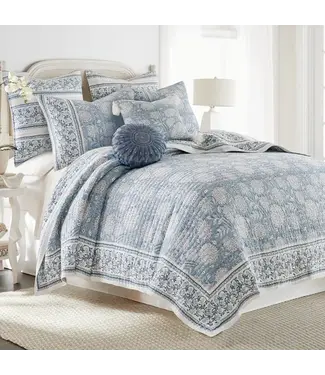 Levtex Home Adare Quilt Set Blue - King