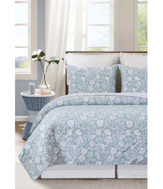 C&F Seafoam Reef F/Q Quilt Set