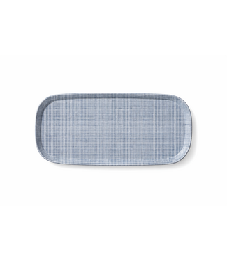 Merritt Luxe Linen Indigo Appetizer Tray