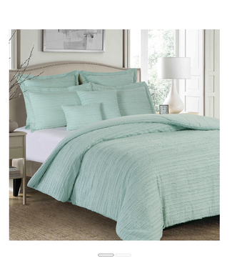 C&F Sea Glass Comforter Twin Set