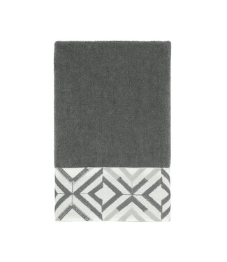 Avanti Linen Harlow Fingertip Towel Nickel