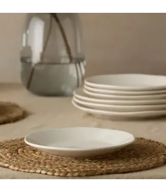 Certified International Linen Cream Salad Plate 9in