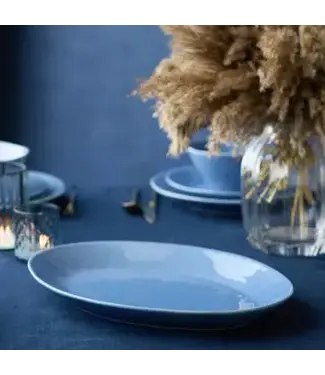 Certified International Cloudy Sky Oval Platter 16 x 12