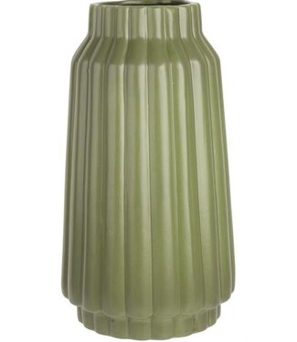 Home Essentials & Beyond Olive Green Vase