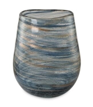 Uttermost Aurora Swirl Vase - Small