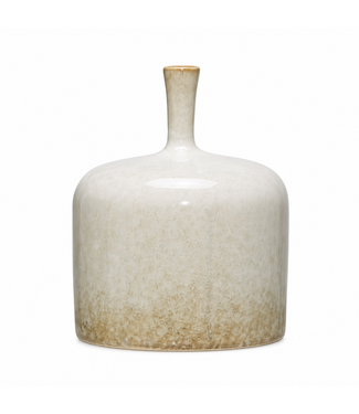 Creative Co-op Stoneware Vase with Glaze - Small