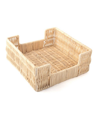 8 Oak Lane Natural Rattan Beverage Napkin Tray