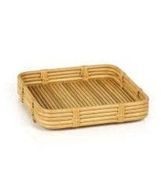 Zodax Avalon Rattan Serving Tray Small
