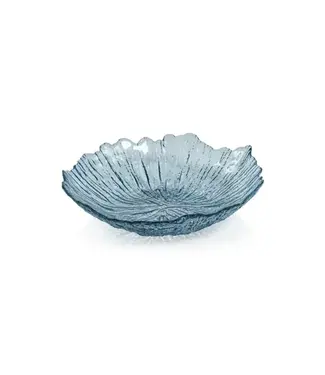 Zodax Icy Sapphire Glass Serving Bowl