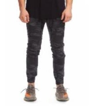 KUWALLA TEE KUL-J1365B  CAMO JOGGER CORE GMT WASHED VINTAGE LOOK