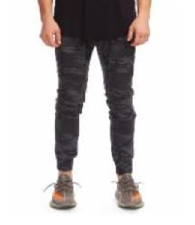 KUWALLA TEE KUL-J1365B  CAMO JOGGER CORE GMT WASHED VINTAGE LOOK