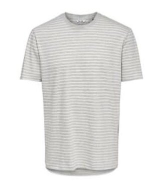 Only & Sons 22017561 ONSMICK LIFE SLIMS STRIPE TEE