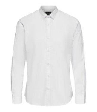 Only & Sons 22015472 ONSSANE LS SOLID POPLIN