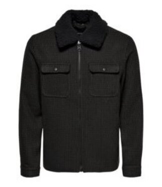 Only & Sons 22017489 ONSROSS NEW CHECK SHORT JACKET OTW