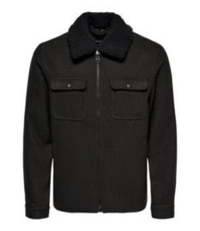 Only & Sons 22017489 ONSROSS NEW CHECK SHORT JACKET OTW