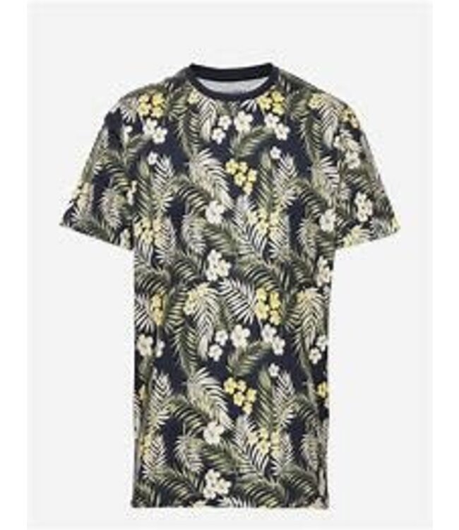 JACK & JONES 12164426 JORTROPIC AOP TEE SS CREW NECK