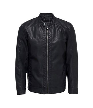 Only & Sons 22012339 ONSMIKE PU RACER JACKET