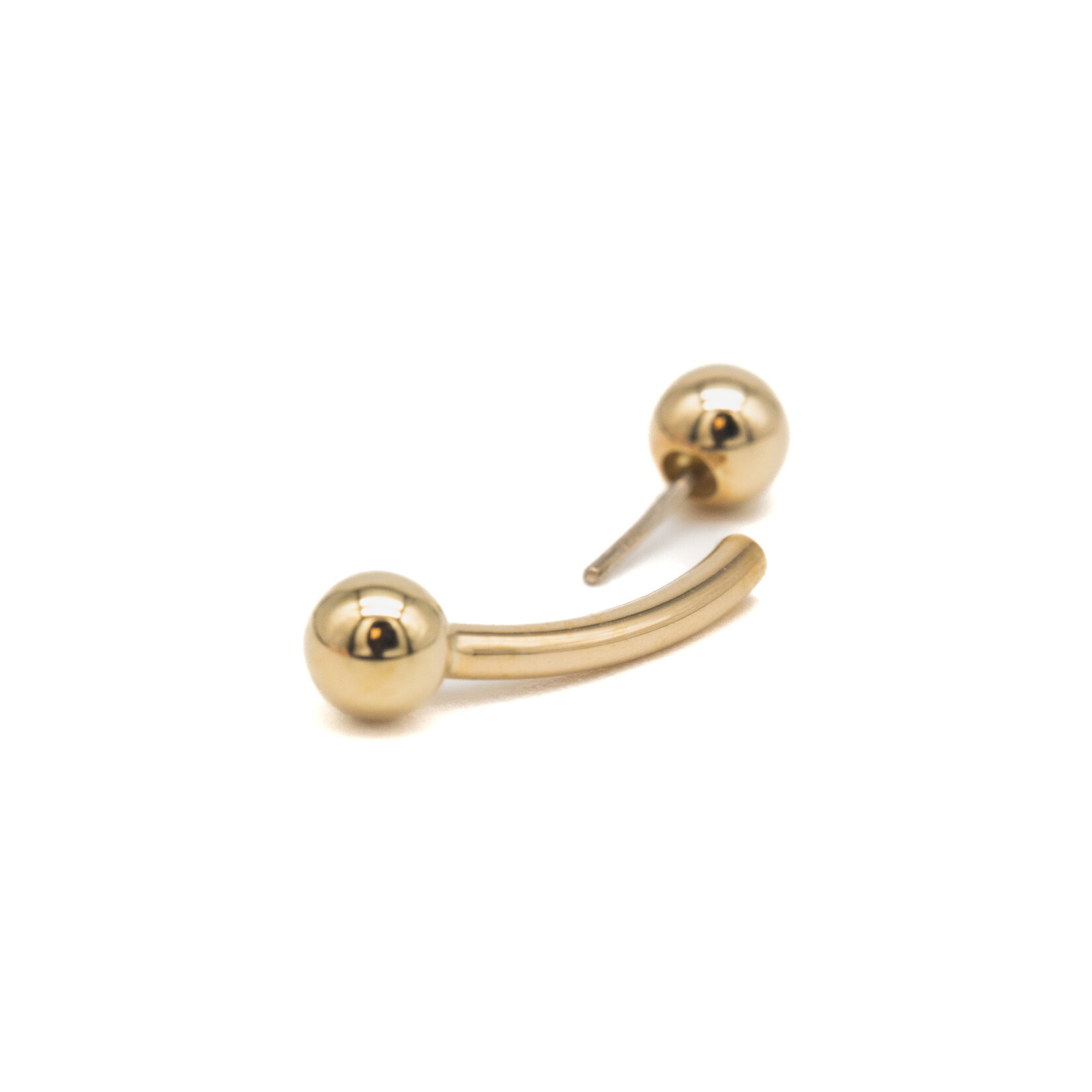 BVLA YG Threadless Curved Barbell (Complete)