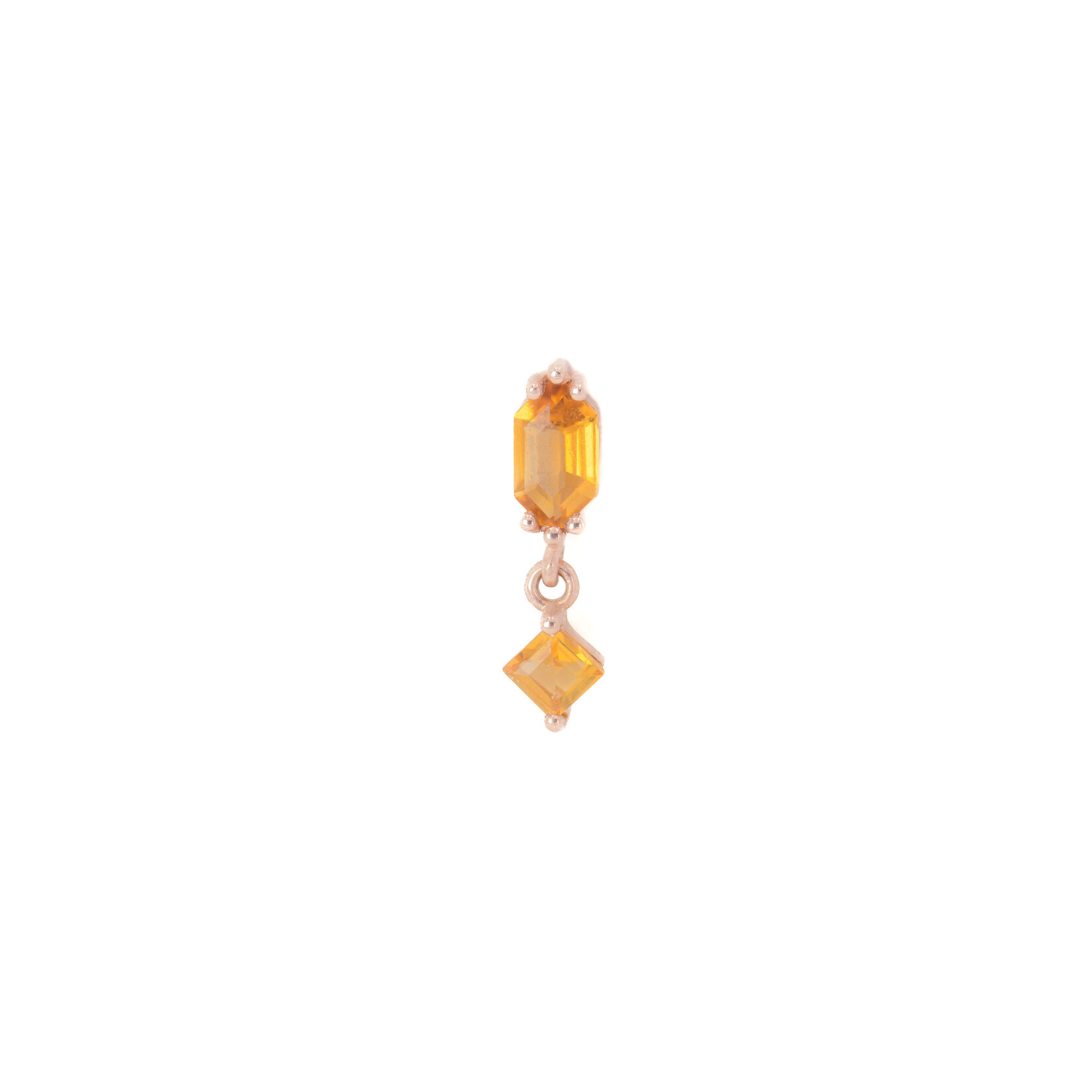 Ember Jewelry RG Threadless Golden Hour - Genuine Citrine