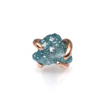 Quetzalli RG Threadless Precious Love - Rough Blue Diamond