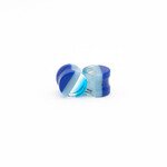 Gorilla Glass Double Flare (DF) Glass Plugs - Linear (Pair)