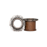 Quetzalli Silver Inspiration Double Flare Eyelets 1/2