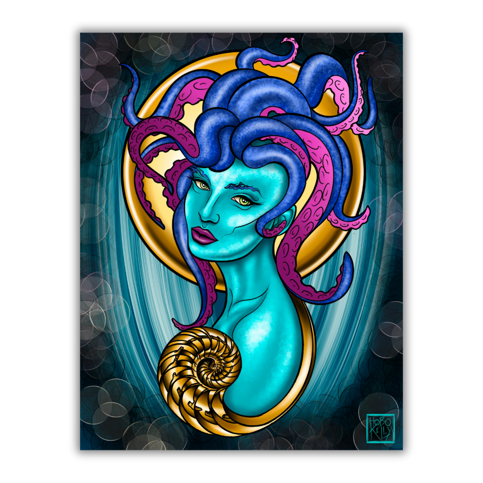 Rae Kelly "Ocean Queen" Art Print (Rae Kelly)