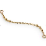 Pupil Hall YG Short (17mm) Trio Bead Lynx - Short (17mm)