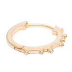 Pupil Hall YG 18g 1/2" Everythingness (Side Facing)